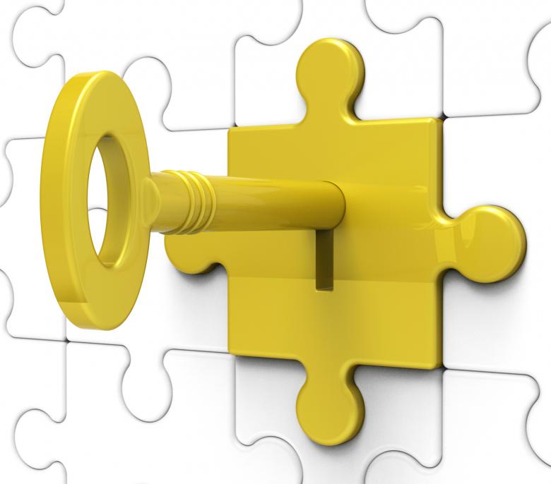 Free stock image of Key In Lock Shows Hidden Secrets created by Stuart Miles