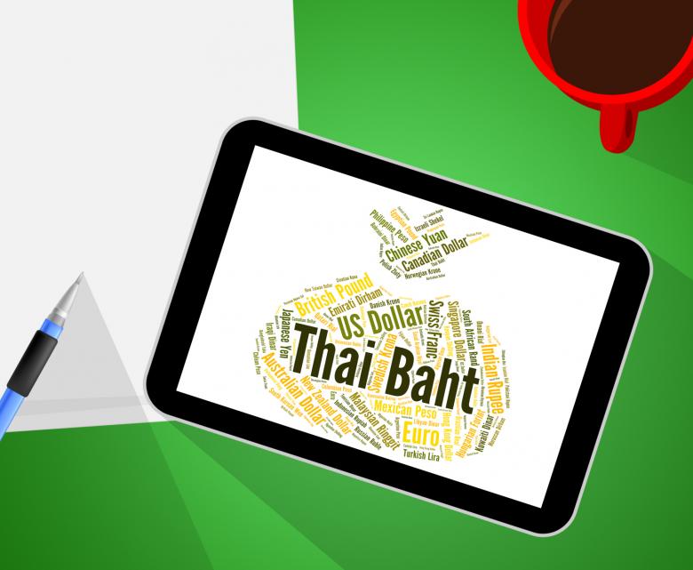 Free stock image of Thai Baht Shows Foreign Exchange And Banknotes created by Stuart Miles