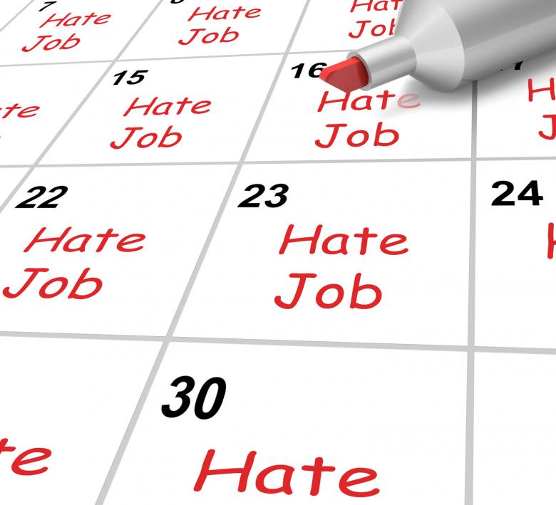 Free stock image of Hate Job Calendar Shows Loathing Work And Workplace created by Stuart Miles