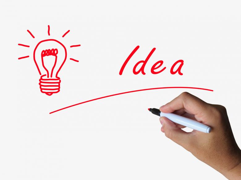 Free stock image of Idea and Lightbulb Indicate Bright Ideas and Concepts created by Stuart Miles