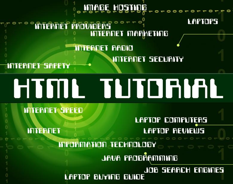 Free stock image of Html Tutorial Represents Hypertext Markup Language And Code created by Stuart Miles