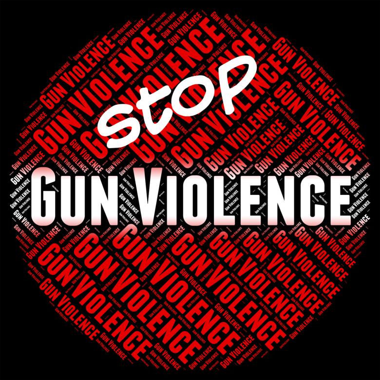Free stock image of Stop Gun Violence Shows Brute Force And Brutality created by Stuart Miles