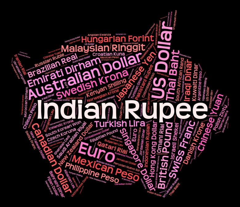 Free stock image of Indian Rupee Represents Currency Exchange And Broker created by Stuart Miles