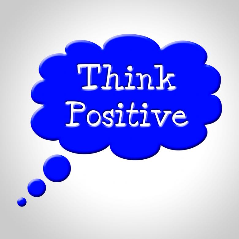 Free stock image of Think Positive Shows Okay Yep And For created by Stuart Miles
