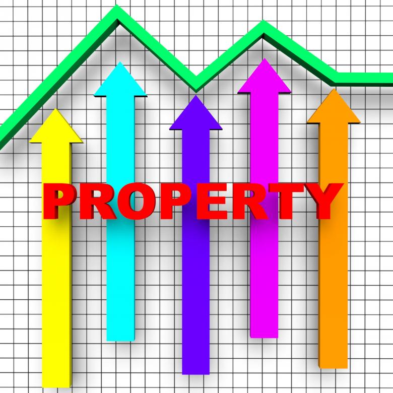 Free stock image of Property Report Indicates Business Graph And House created by Stuart Miles