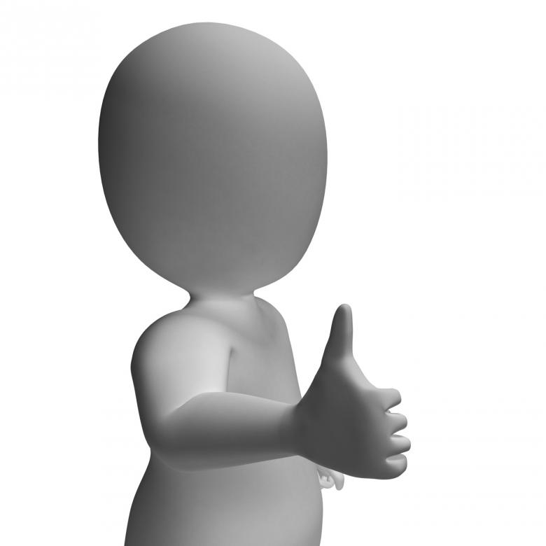 Free stock image of Thumbs Up Showing Support Approval And Confirmation created by Stuart Miles