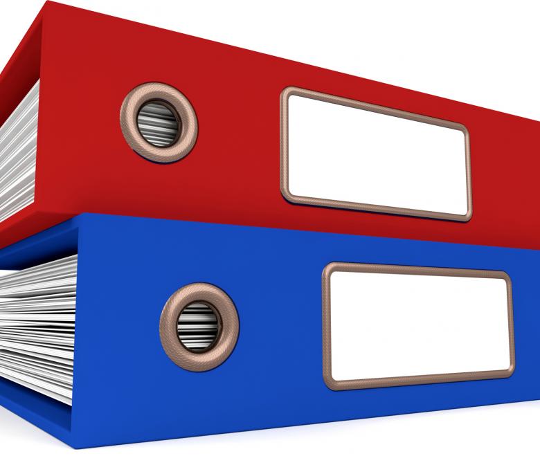 Free stock image of Stack Of Two Files For Getting Organized created by Stuart Miles