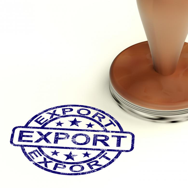 Free stock image of Export Stamp Showing Global Distribution And Shipping created by Stuart Miles