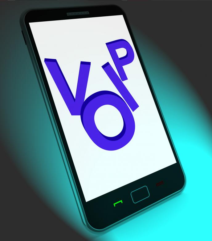 Free stock image of Voip On Mobile Shows Voice Over Internet Protocol Or Ip Telephony created by Stuart Miles