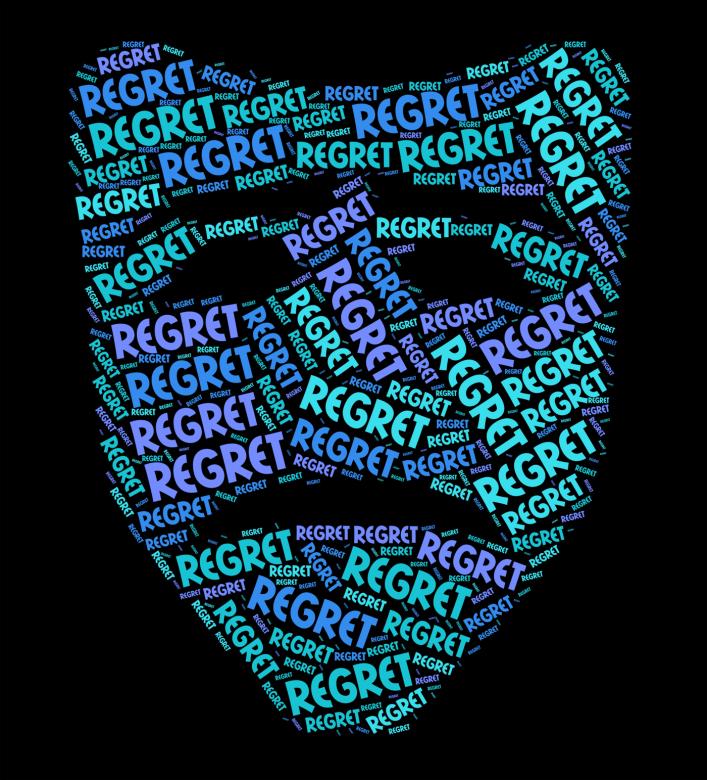 Free stock image of Regret Word Shows Sorry Regrets And Wordclouds created by Stuart Miles