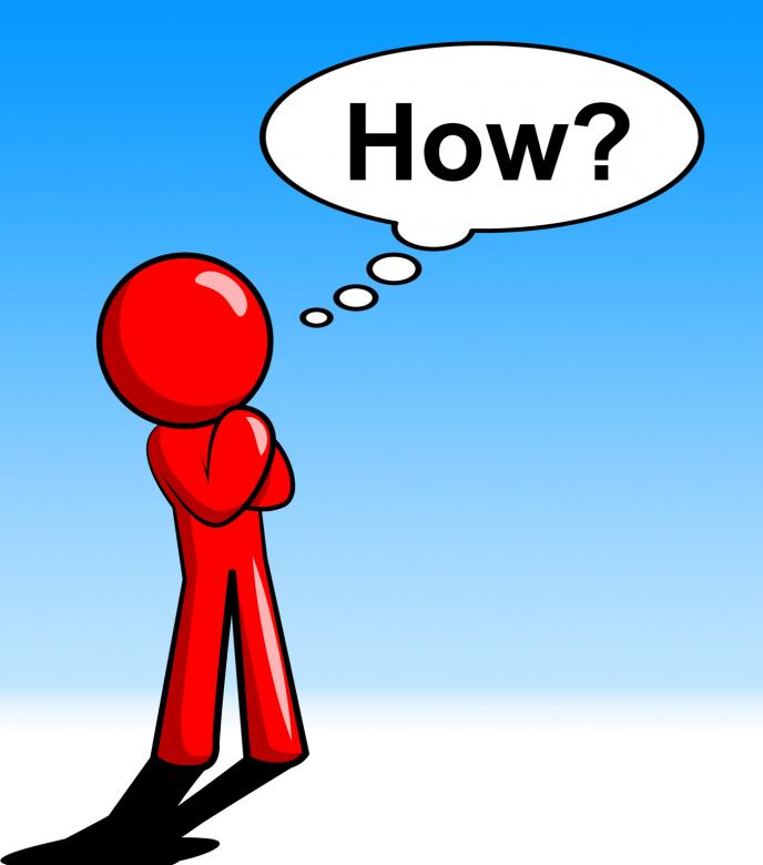 Free stock image of Character Thinking Why Shows Know How And Solution created by Stuart Miles