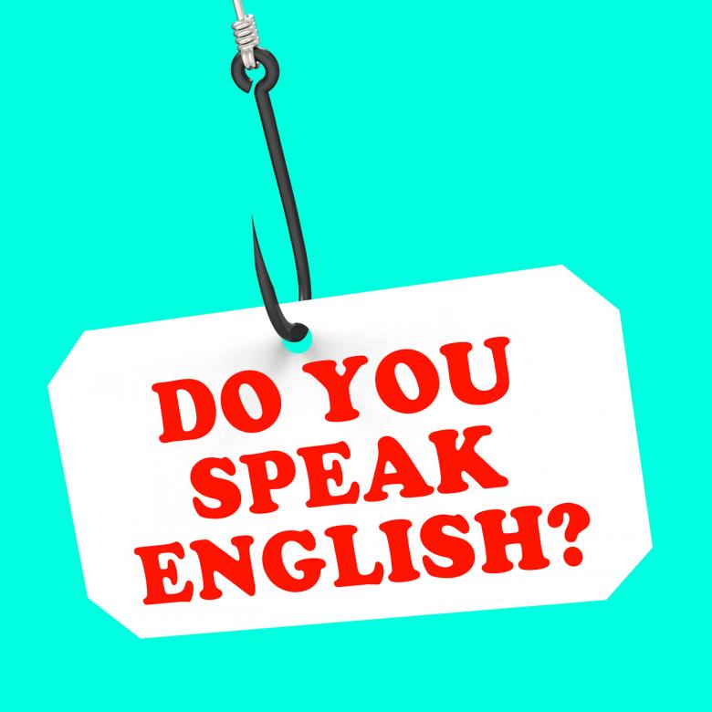 Free stock image of Do You Speak English On Hook Means Foreign Language Learning created by Stuart Miles