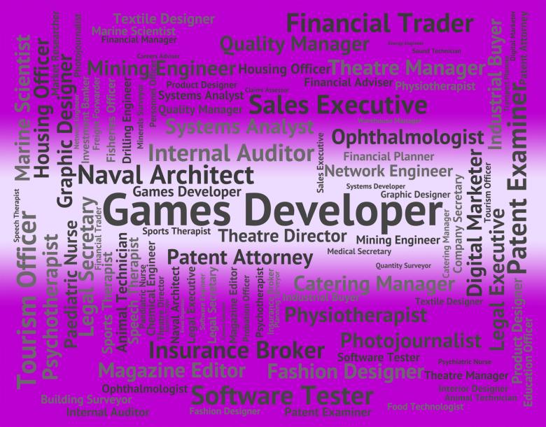 Free stock image of Games Developer Shows Play Time And Designer created by Stuart Miles