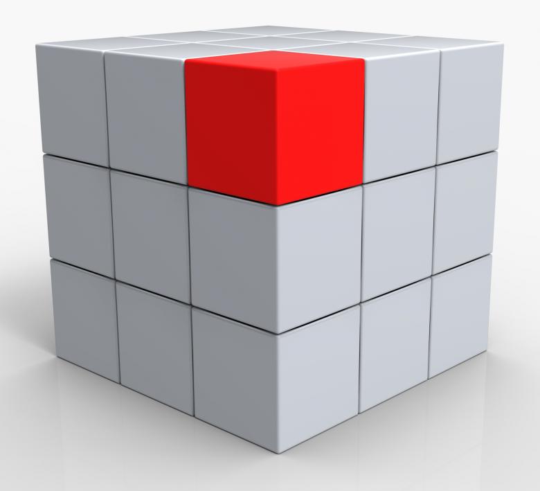 Free stock image of Distinct Block Showing Standing Out created by Stuart Miles