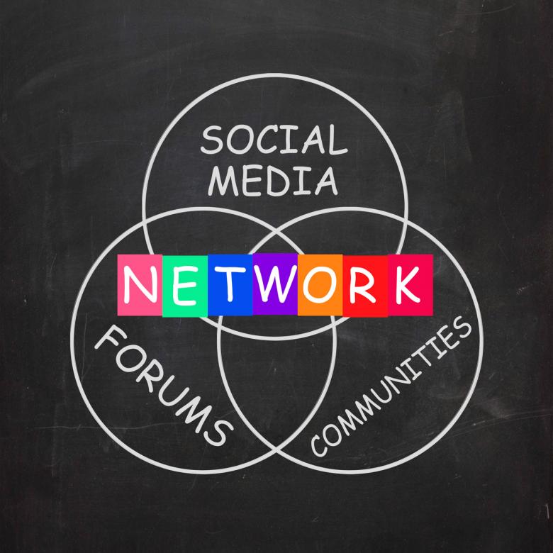 Free stock image of Network Words Include Forums Social Media and Communities created by Stuart Miles