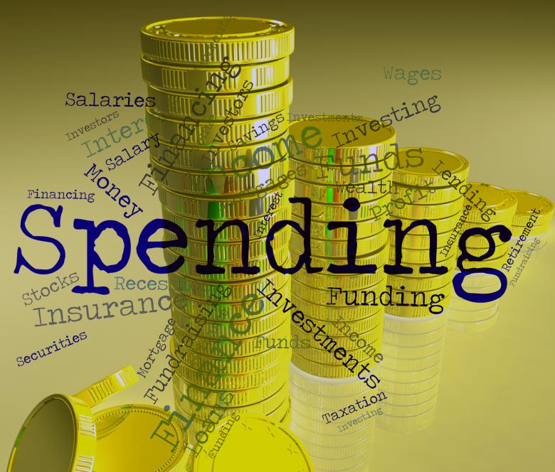 Free stock image of Spending Word Shows Shopping Words And Bought created by Stuart Miles