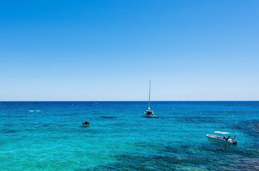 Photo of sea in protaras - Free Stock Photo