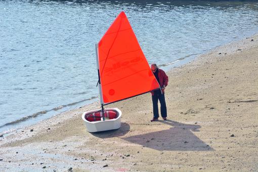Sailboat on the Beach