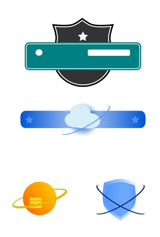 Free stock image of Server Hosting Icons created by pixloger