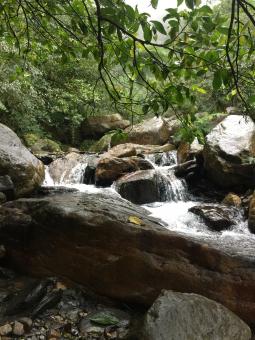 Waterstream over Rocks - Free Stock Photo