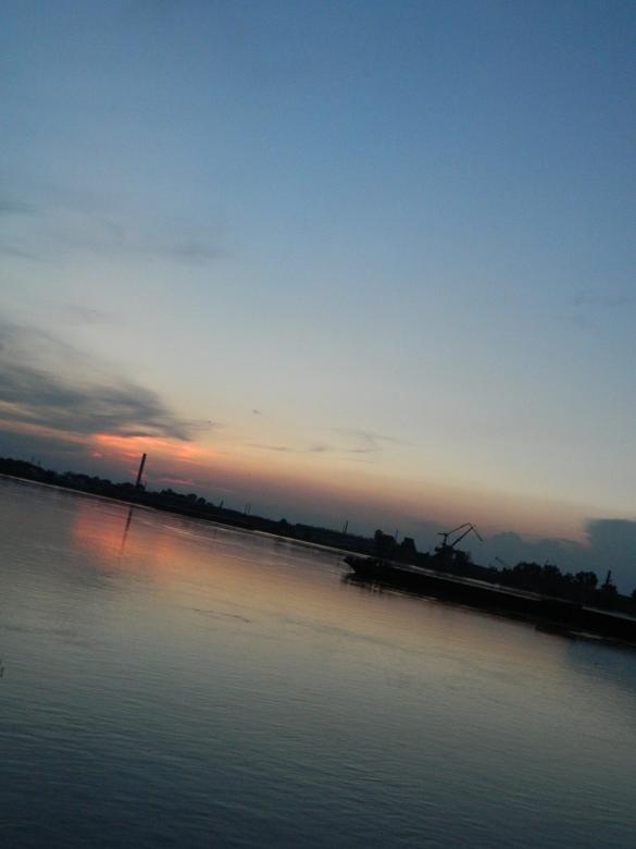 Free stock image of Sunset on Danube created by Hulya Yılmaz