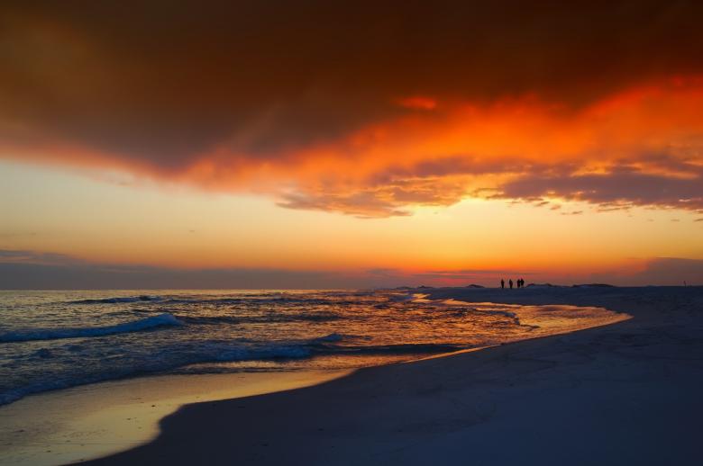 Free stock image of Florida Beach created by Pixabay