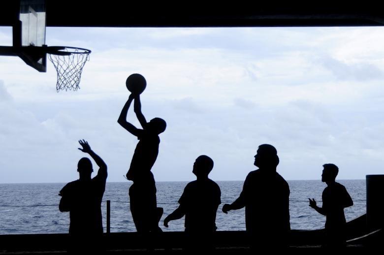 Free stock image of Playing Basketball created by Pixabay