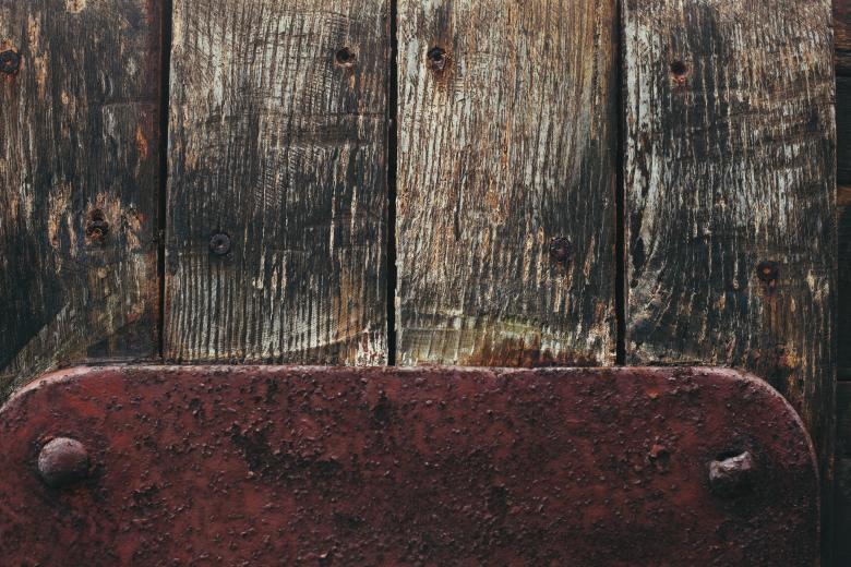 Free stock image of Old Wood and Metal Texture created by Bjorgvin