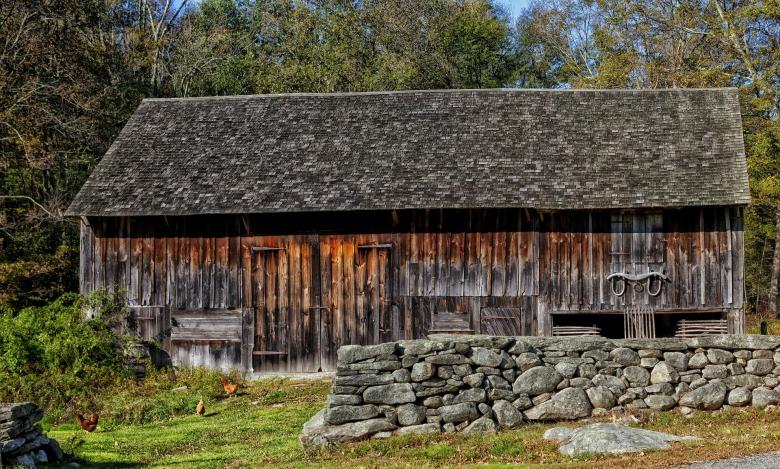 Free stock image of Old Barn created by Pixabay