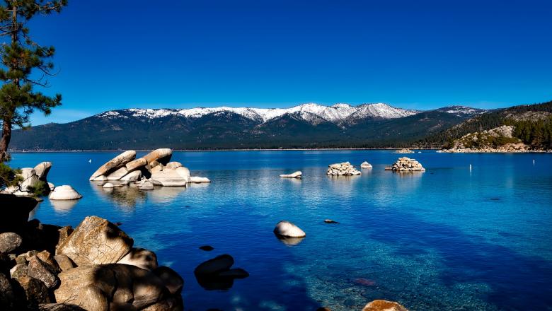 Free stock image of Lake Tahoe created by Pixabay