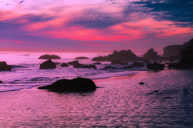 Free stock image of Malibu Beach created by Pixabay