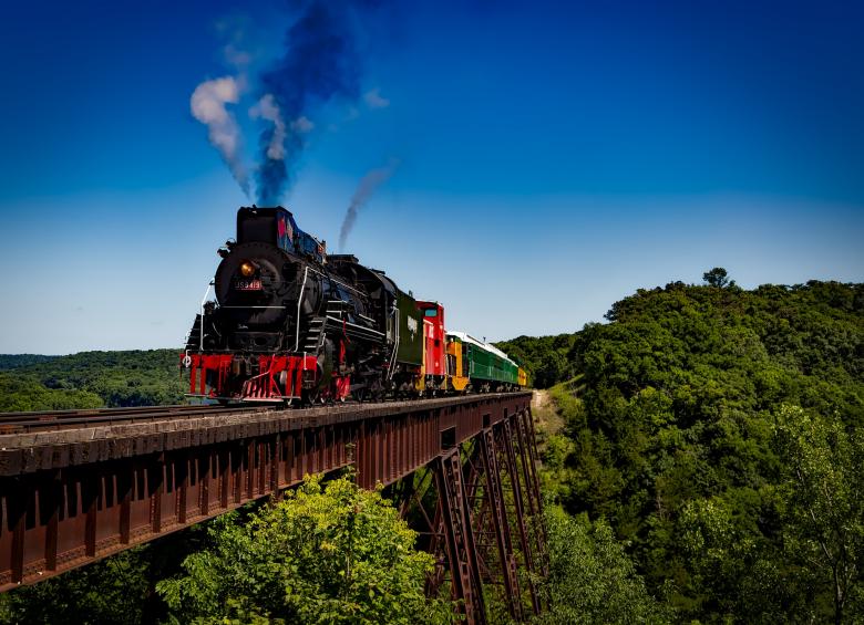 Free stock image of Train Bridge created by Pixabay