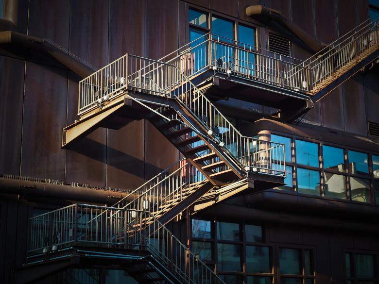 Free stock image of Metal Stairs created by Pixabay