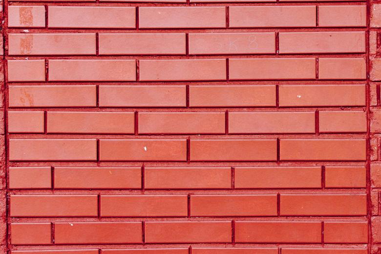 Free stock image of Beautiful bright red brick wall created by Eduardo Soares Bogosian