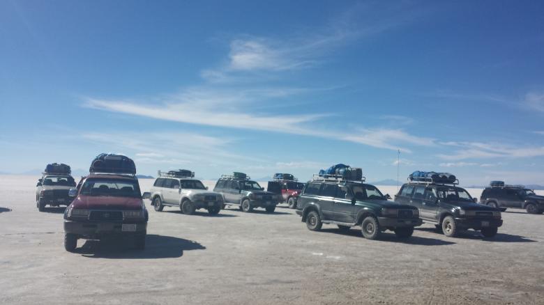 Free stock image of Jeeps in the Desert created by Richard Veloso