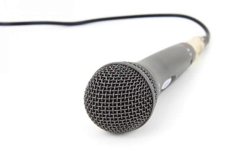 Free stock image of Mic Closeup created by Pixabay