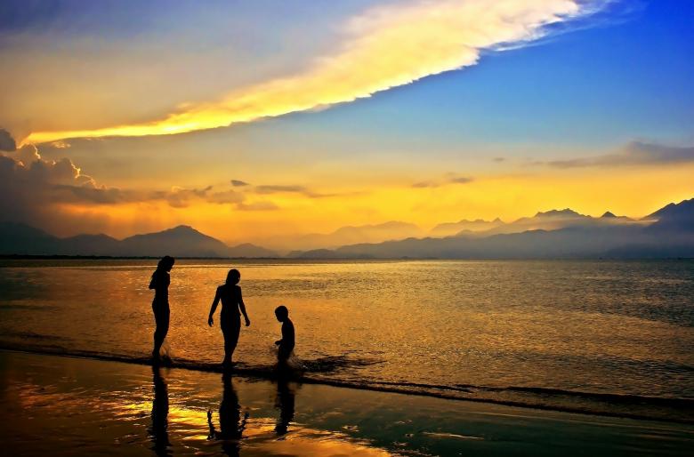 Free stock image of At Sunset created by Pixabay