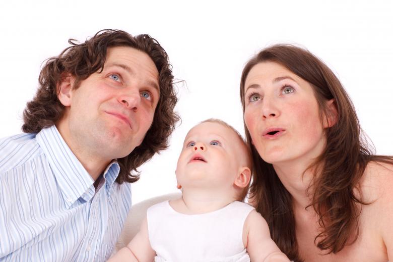 Free stock image of Adorable Family created by Pixabay