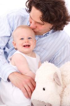 Girl with Father - Free Stock Photo