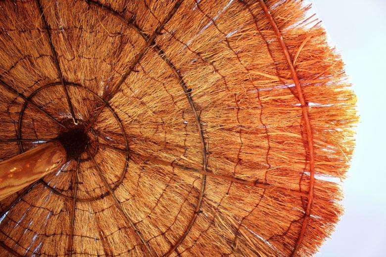 Free stock image of Parasol Seen from Underneath - Vacations Background - Concept created by Jack Moreh