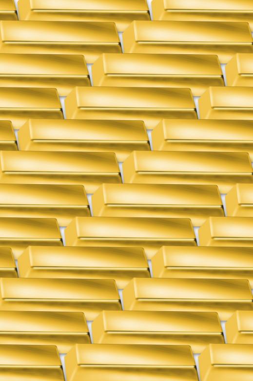 Free stock image of Gold Blocks created by Pixabay