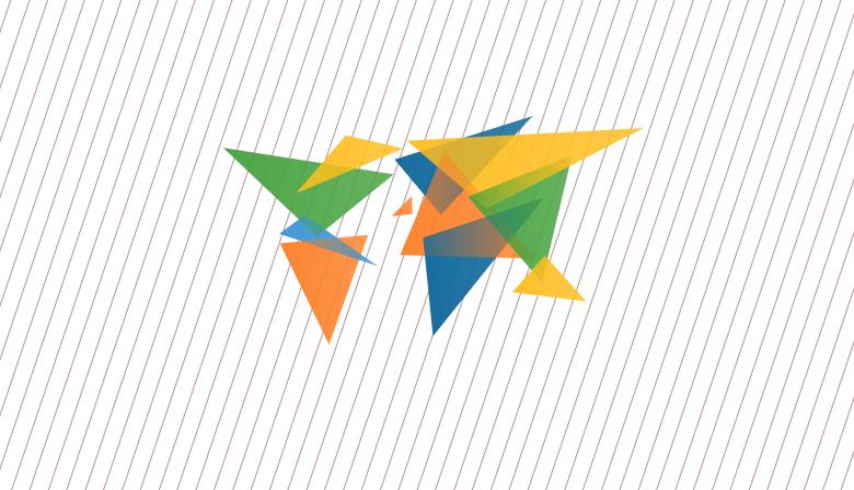 Free stock image of Abstract Map - Continents as Triangles created by Jack Moreh