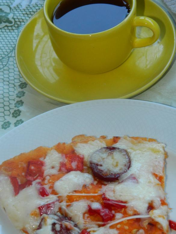 Free stock image of Homemade Pizza and Tea created by Hulya Yılmaz