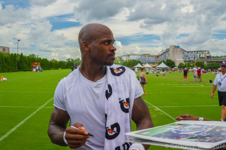 Free stock image of Adrian Peterson created by Brian