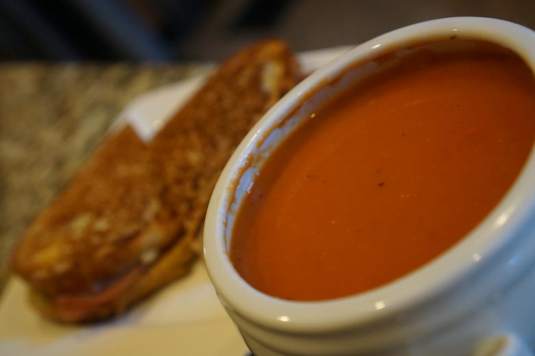 Free stock image of Tomato Soup and Grilled Cheese created by Brian