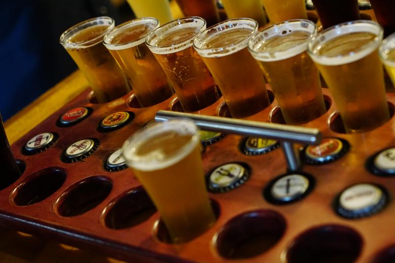 Free stock image of Beer Tasting Samples created by Brian