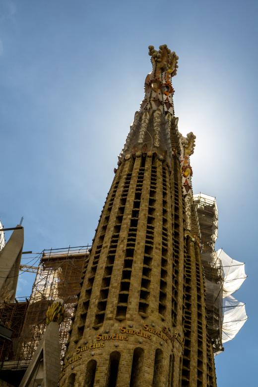 Free stock image of La Sagrada Familia created by Brian