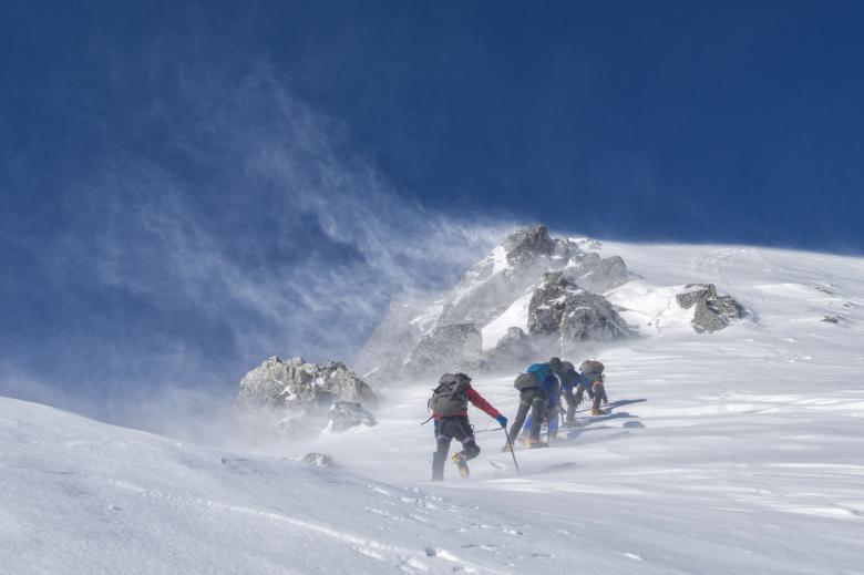 Free stock image of Group of Climbers created by Pixabay