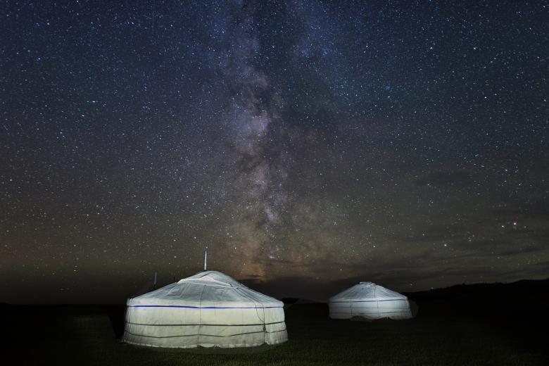 Free stock image of Milky Way created by Pixabay