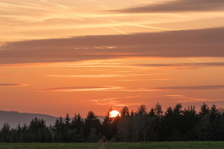 Free stock image of Sunset created by Pixabay